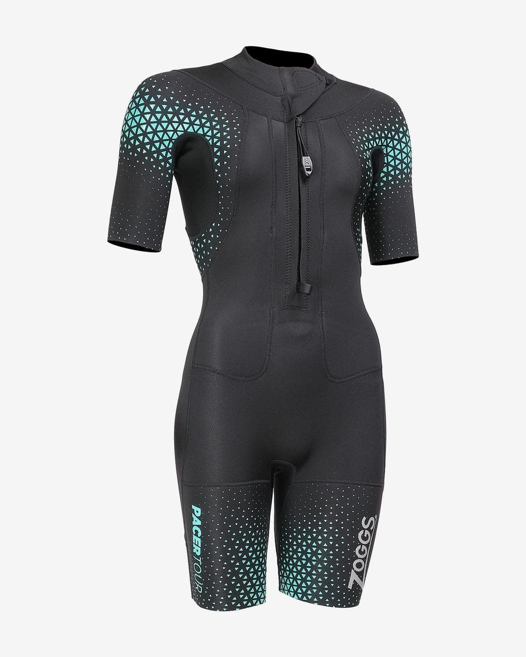 Combinaison en néoprène Zoggs Pacer Tour Shorty noir bleu femme - XS