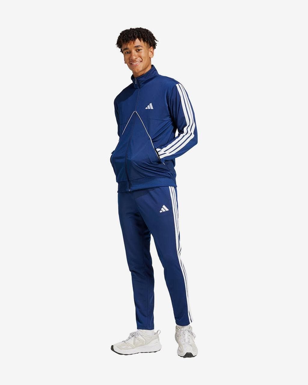 Survêtement adidas Sportswear Tricot Tiro-Inspired bleu marine blanc - S