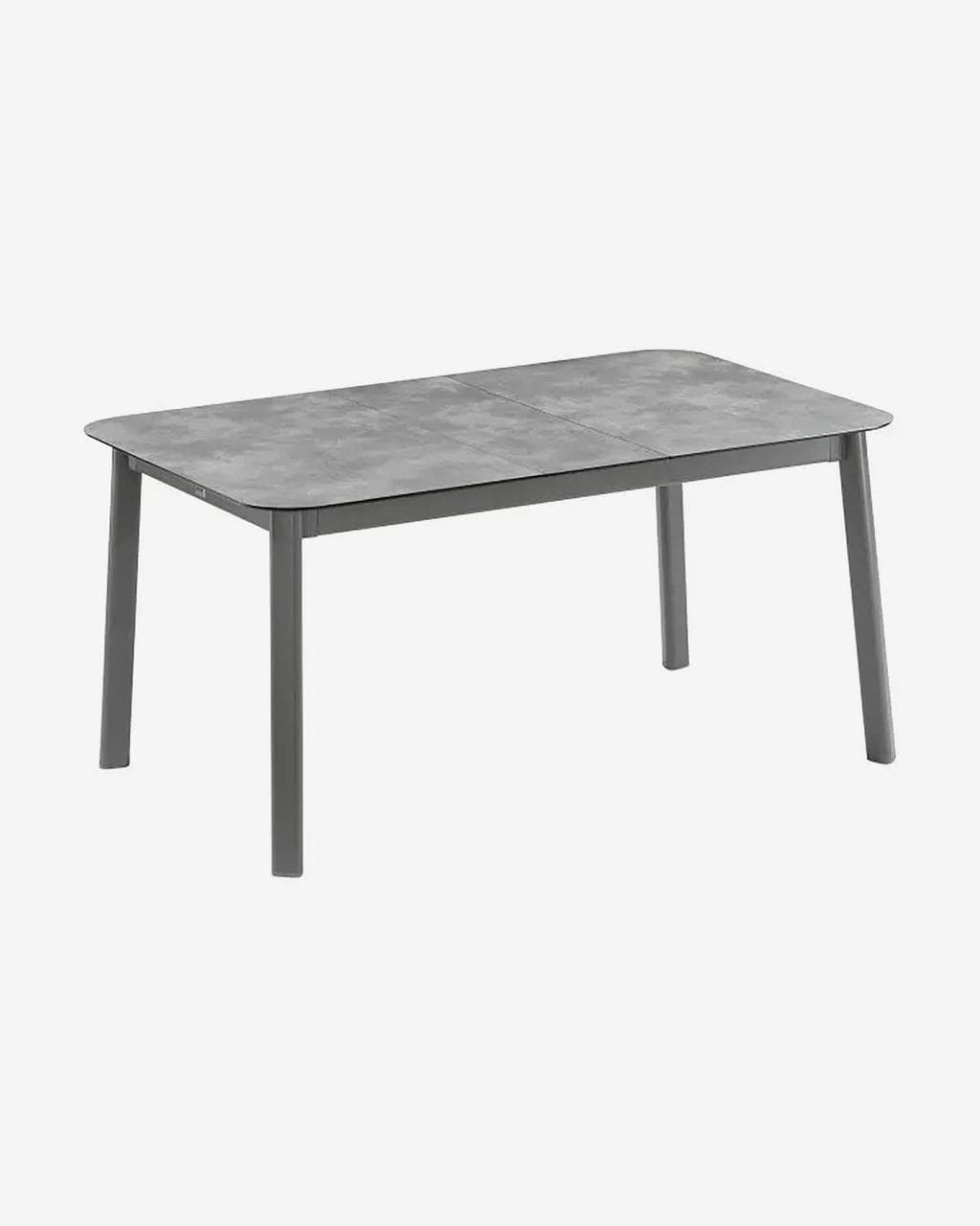Table Lafuma Mobilier Oron 100 x 154 cm gris ciment