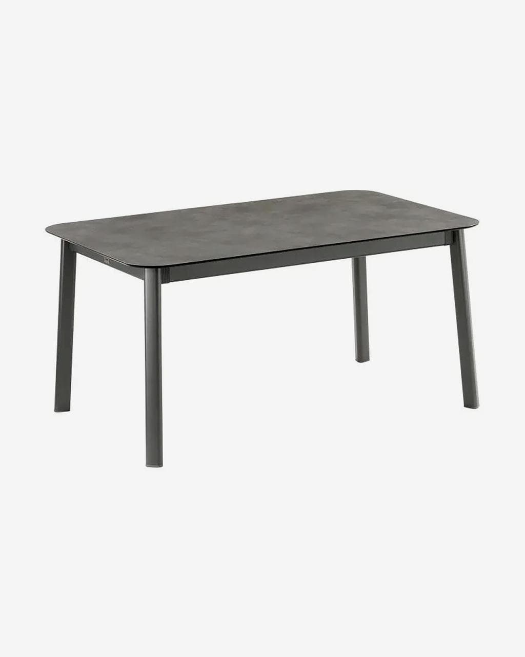Table Lafuma Mobilier Oron 100 x 154 cm gris foncé
